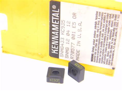 Pcs Kennametal Snmg Grade Kc Carbide Inserts Ebay