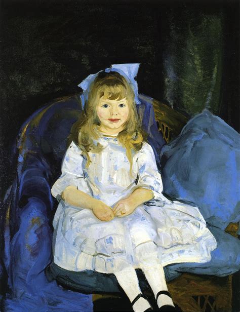 Portrait Of Anne Painting George Wesley Bellows Oil Paintings