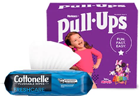 Flushable Wipes And Pull Ups Bundle Pack Cottonelle® Us