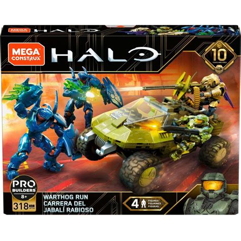 Mega Construx Halo Warthog Run Buildable Vehicle with 4-Action Figures – Deal – BrickSeek