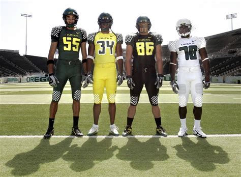 Oregon Football Uniforms