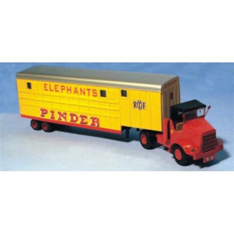 Miniature Renault Ae Cirque Pinder Transport De Materiel Tole Chez