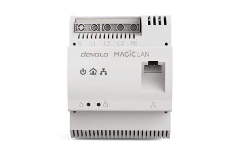 Magic 2 LAN DINrail Internet From The Distribution Box Devolo