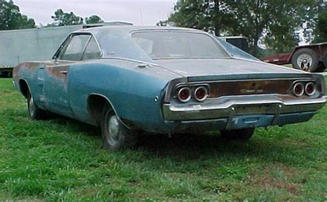 One Of 906 1968 Slant Six Dodge Charger Barn Finds