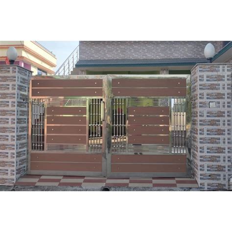 Simple Mild Steel Swing Main Gate For Home At Rs 750 Sq Ft In