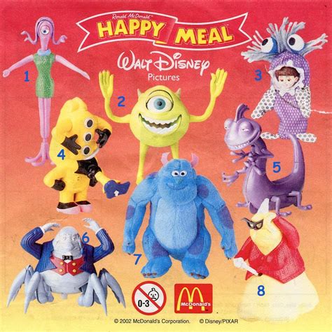 Monsters Inc Mcdonalds Happy Meal Figur Wiki Fandom