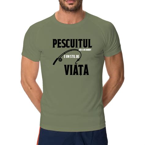 Tricou Pescari Stil De Viata Deyu Ro