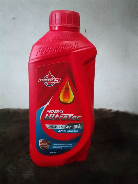 Oli Federal Ultratec 0 8Liter 20W 50 Lazada Indonesia