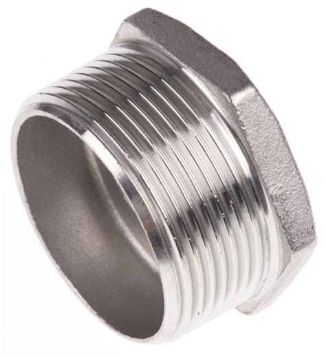 Rs Pro Rs Pro Stainless Steel Pipe Fitting Hexagon Bush Male R