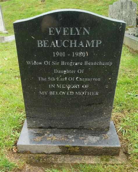 Evelyn Leonora Almina Herbert Beauchamp 1901 1980 Find A Grave