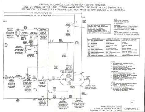 Frigidaire Affinity Dryer Wiring Diagram