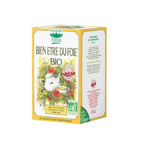 Tisane Bien Tre Du Foie Bio Romon Nature