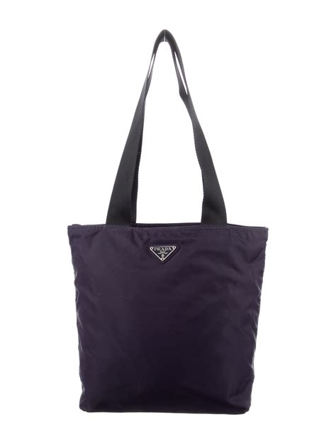 Prada Vela Tote Purple Totes Handbags Pra843484 The Realreal