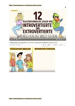 Adjektive Als Nomen Extrovertierte Introvertierte B By Lidiia Marinat