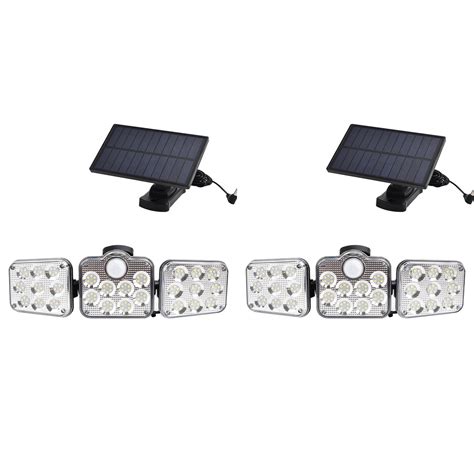 Solar Lights Outdoor Indoor Motion Sensor Led Flood Light Solar Powered Lights Outside 4