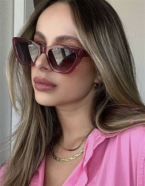 Diff Eyewear Camila Cateye Sunglasses Pink Combo Tillys