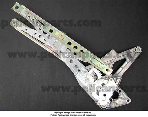 Window Regulator Without Motor Genuine Mercedes