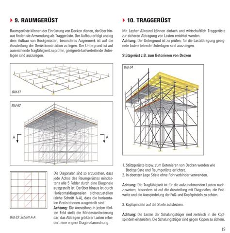 Raumger St Tragger St Layher Allroundger St Aufbau Und