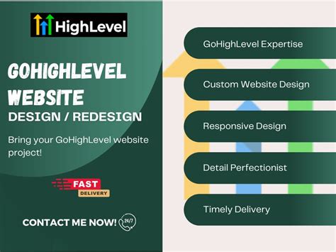 Gohighlevel Website Design Redesign Gohighlevel Sales Funnel Landing