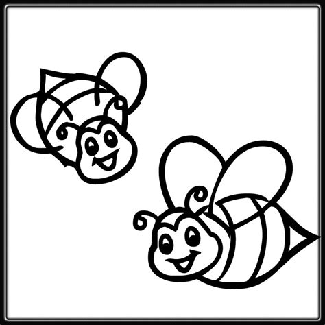 Free Printable Bumble Bee Coloring Pages For Kids