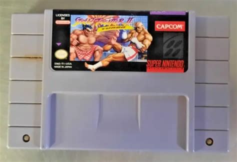 STREET FIGHTER II Turbo Super Nintendo 1993 EUR 13 67 PicClick FR