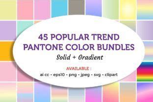 Gradient Pantone Color Bundles Gráfico por Griyolabs Creative Fabrica