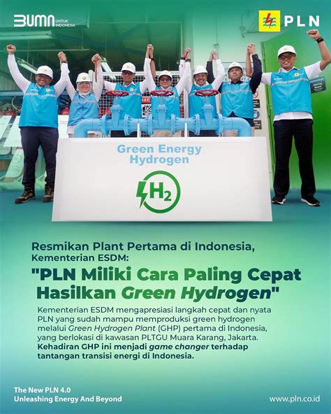 Green Hydrogen Plant Pertama Di Indonesia Diresmikan PLN Produksi