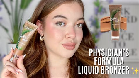 Physicians Formula Butter Glow Liquid Bronzer Review Youtube