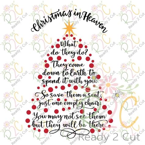 Printable Christmas In Heaven Svg Free Pics Free Svg Love Christmast