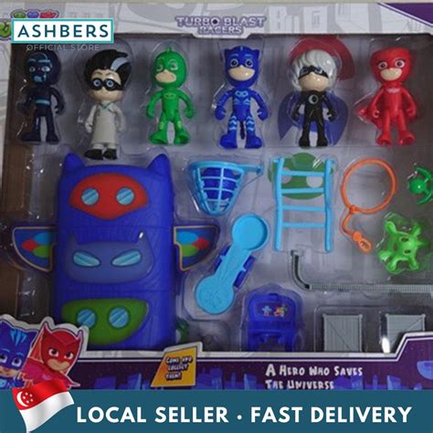 Pj Masks Deluxe Battle Hq Preschool Playset Toy Headquarters Playset