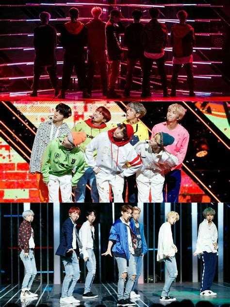 Bts At Mcountdown Mic Drop Go Go Dna 170928~ Original Photos