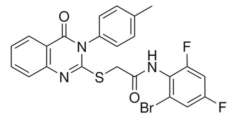 N 2 BROMO 4 6 DIFLUOROPHENYL 2 3 4 METHYLPHENYL 4 OXO 3 4 DIHYDRO