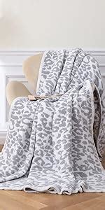 Amazon Micro Plush Leopard Blanket X Inch Khaki Mh Mylune