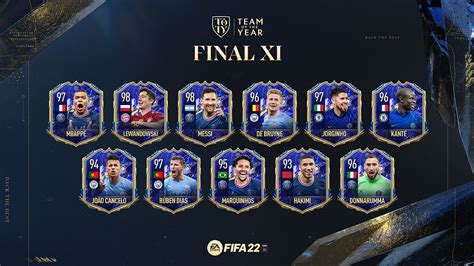 Toty Fifa 22 Este Es El Toty De Fifa 22 Todos Los Jugadores Del