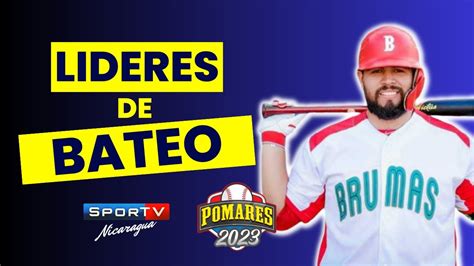 Lideres De Bateo Al De Junio Pomares Nicaragua Youtube