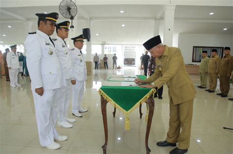 Bupati Lantik Pejabat Eselon Ii Iii Dan Iv Di Lingkungan Pemkab Asahan