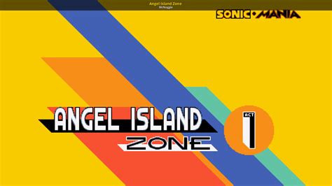 Angel Island Zone [sonic Mania] [works In Progress]