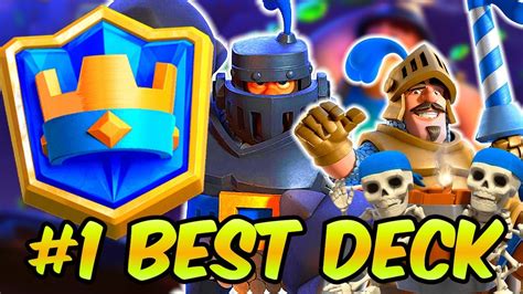 NEW 1 BEST MEGA KNIGHT DECK IN CLASH ROYALE FEBRUARY 2023 YouTube