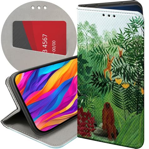 Etui Z Klapk Do Motorola Edge Neo Wzory Henri Rousseau Pejza