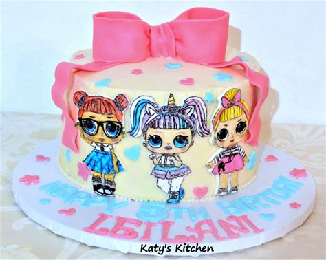 Lol Surprise Dolls Cake