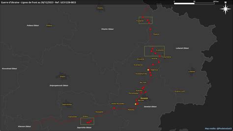 Russo-Ukraine War - 2023 - Maps