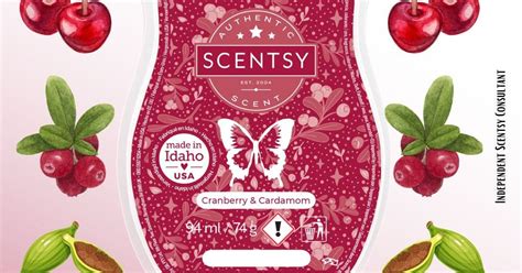 Cranberry Cardamom Scentsy Bar The Candle Boutique Scentsy Uk