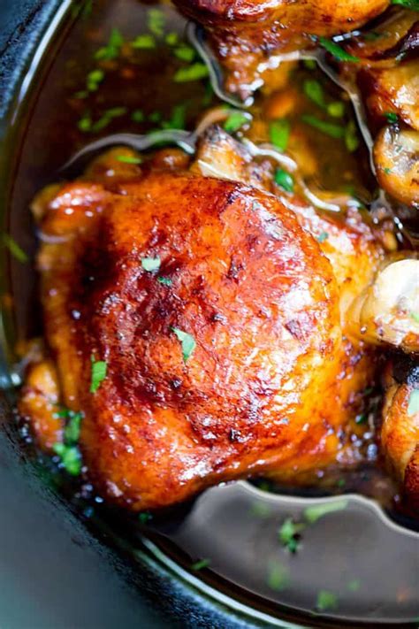 Slow Cooker Honey Garlic Chicken Dinner Then Dessert