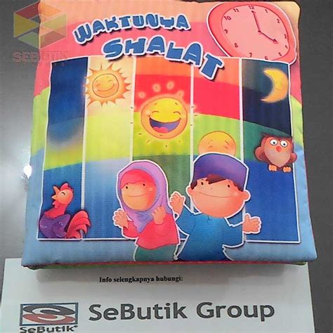 Buku Kain Islami Waktunya Sholat Sebutik Edutoys