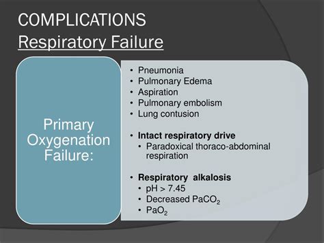 PPT - PULMONARY CONSIDERATIONS AND COMPLICATIONS IN NEUROSURGERY PowerPoint Presentation - ID ...