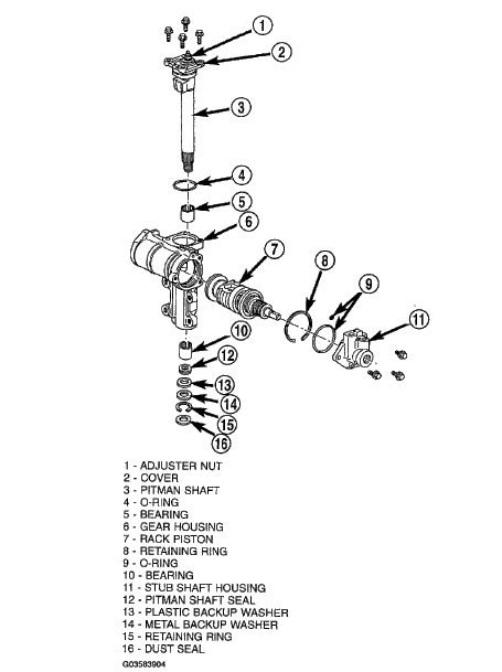 2004 Jeep Grand Cherokee Steering Diagram