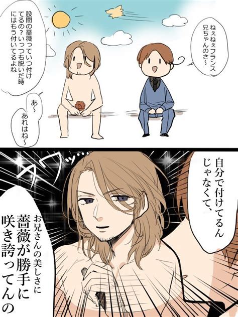 白湯 Sayut さんの漫画 25作目 ツイコミ仮 ヘタリア ヘタリア 漫画 ヘタリア フランス