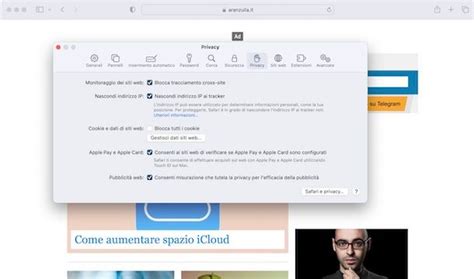 Come Attivare I Cookie Su Safari Salvatore Aranzulla
