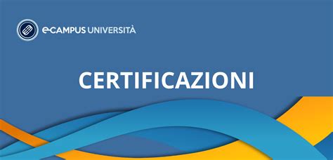 Certificazioni Polo Di Studio Ecampus