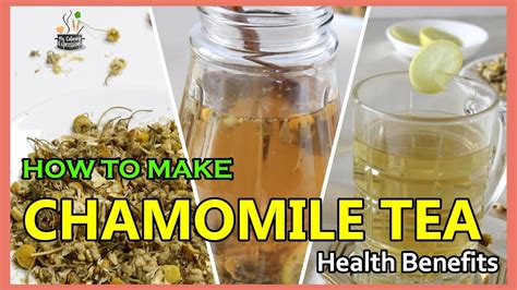 Chamomile Tea Recipe Alternative To Black Tea Chamomile Herbal Tea